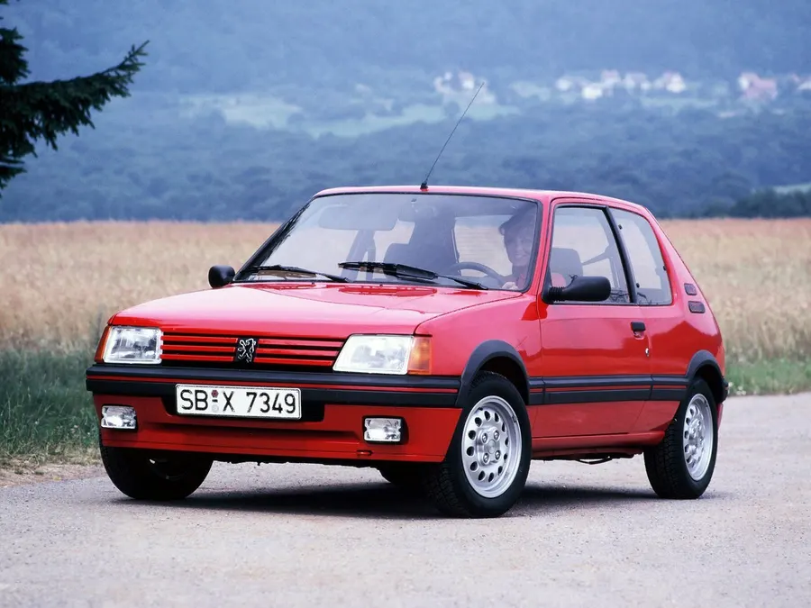 Peugeot 205 GTi — фото модели